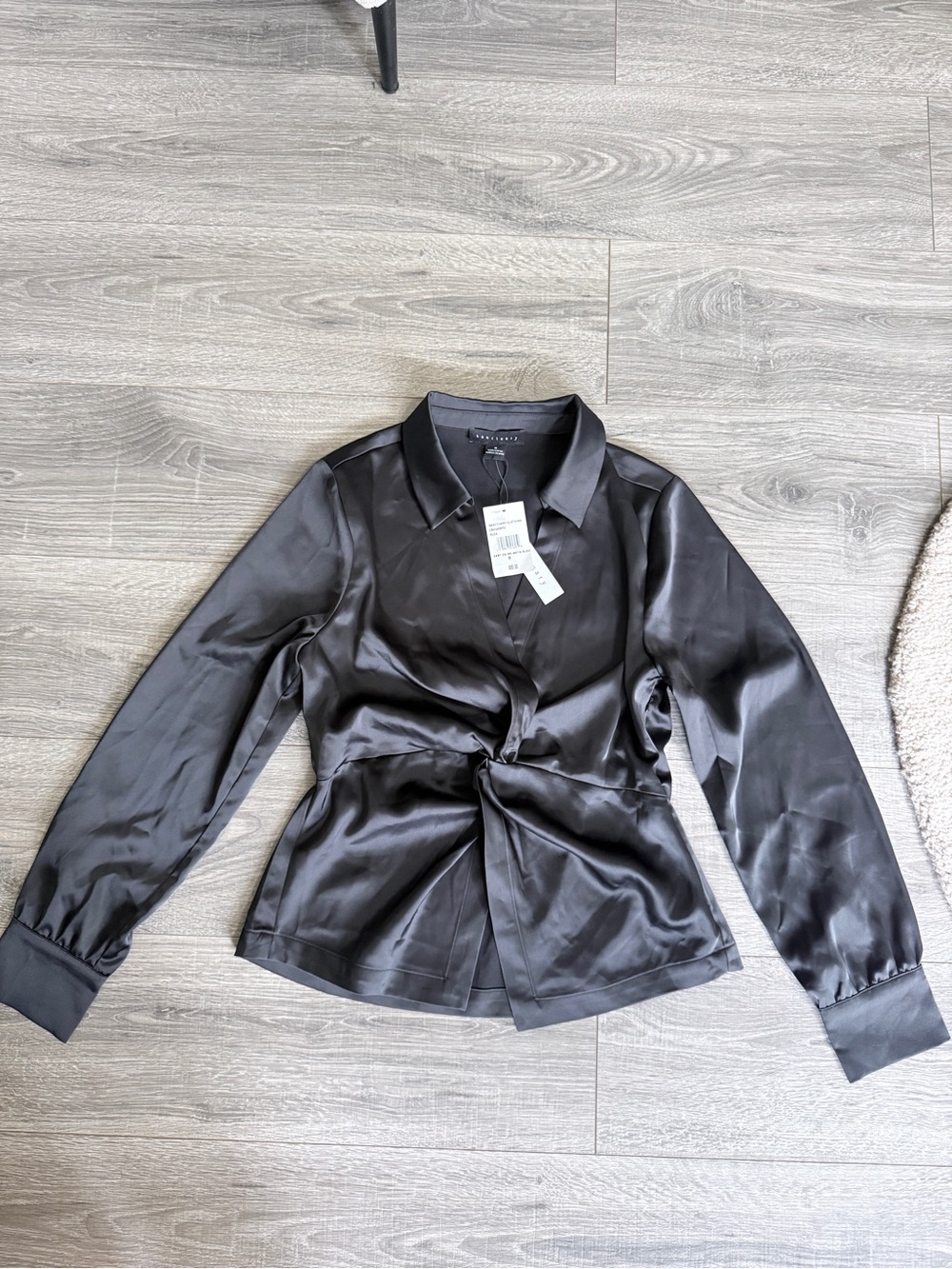 Satin “Easy on me” Blouse